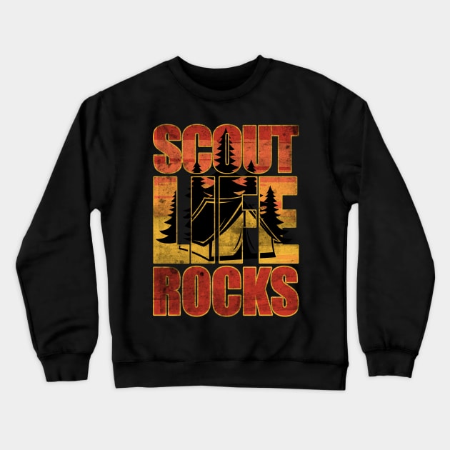 Scouting Scout Leader Crewneck Sweatshirt by BOOBYART